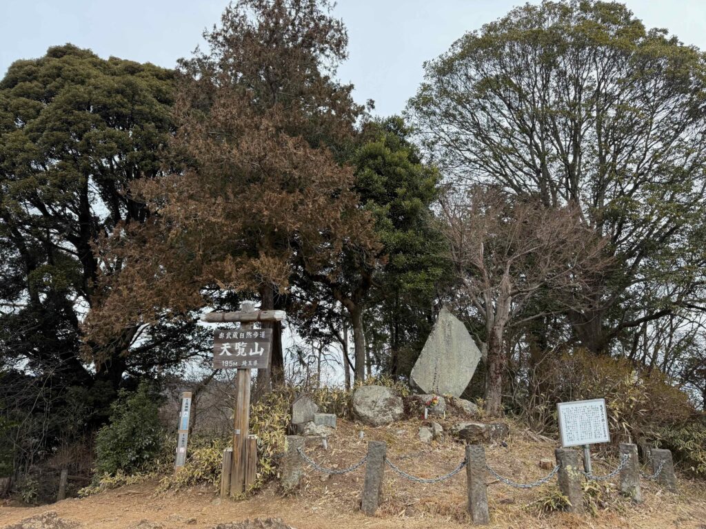 天覧山 20250308